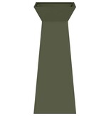 VidaXL Pilaar Plantenbak Olijfgroen 40 x 40 x 100 cm