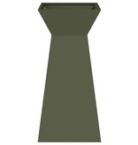 VidaXL Pilaar Plantenbak Olijfgroen 35 x 35 x 73 cm