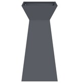 VidaXL Pilaar Plantenbak Antraciet 35 x 35 x 73 cm