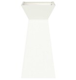 VidaXL Pilaar Plantenbak Wit 35 x 35 x 73 cm