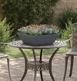 VidaXL Tuin Bloempot 5 pcs Antraciet 50 x 50 x 15 cm Koudgewalst staal