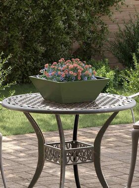 VidaXL Tuin Bloempot 5 pcs Olijf Groen 40 x 40 x 15 cm