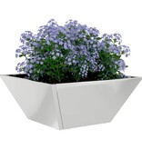VidaXL Tuin Bloempot 5 pcs Zilver 35 x 35 x 15 cm Gegalvaniseerd staal