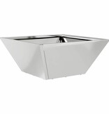 VidaXL Tuin Bloempot 5 pcs Zilver 35 x 35 x 15 cm Gegalvaniseerd staal