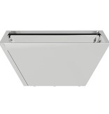 VidaXL Tuin Bloempot Zilver 35 x 35 x 15 cm Gegalvaniseerd staal