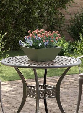 VidaXL Tuin Bloempot 5 pcs Olijf Groen 35 x 35 x 15 cm