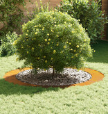 VidaXL geschikt voor platte boomringen 5 pcs Bruin Ø90 / 120 cm