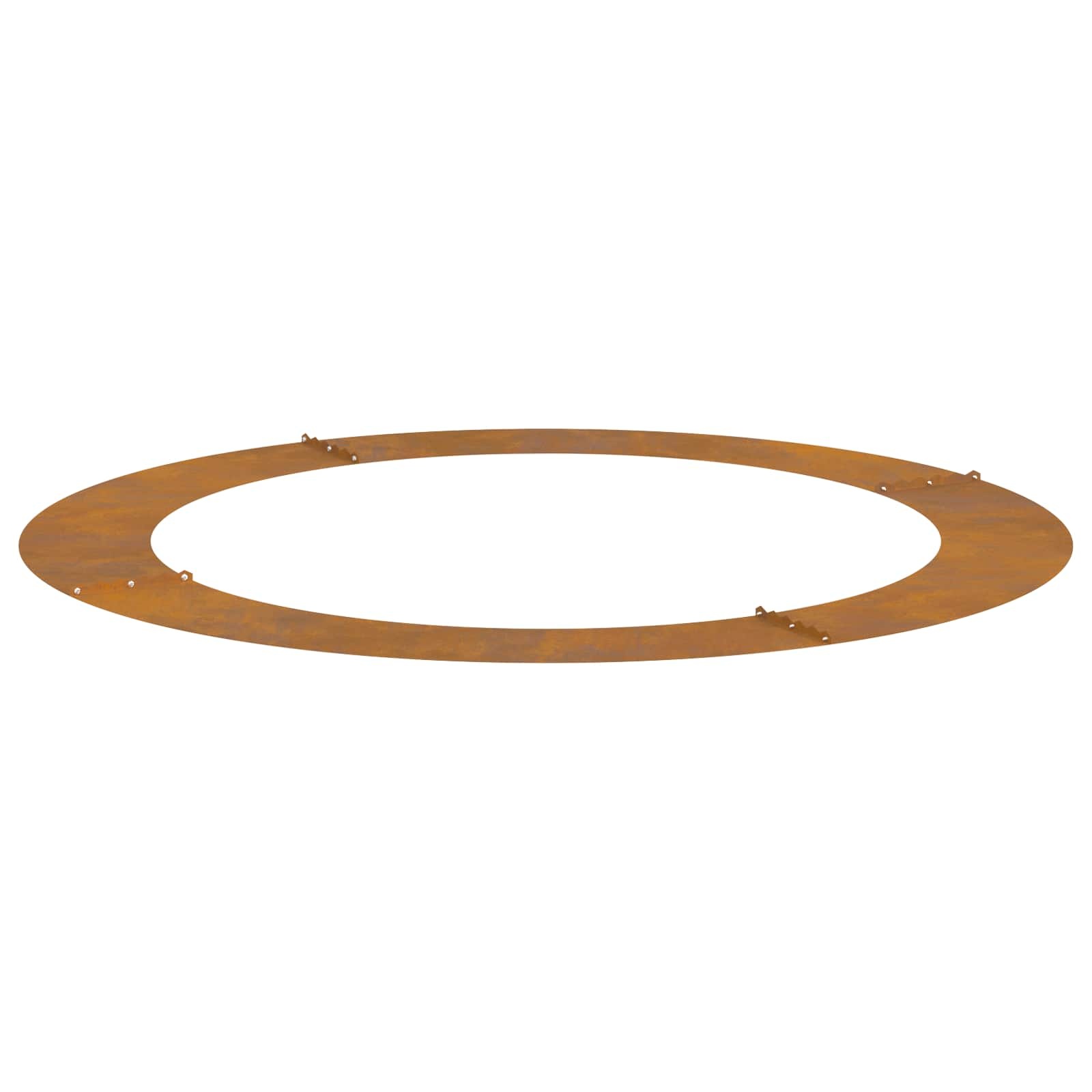 VidaXL geschikt voor platte boomringen 5 pcs Bruin Ø90 / 120 cm