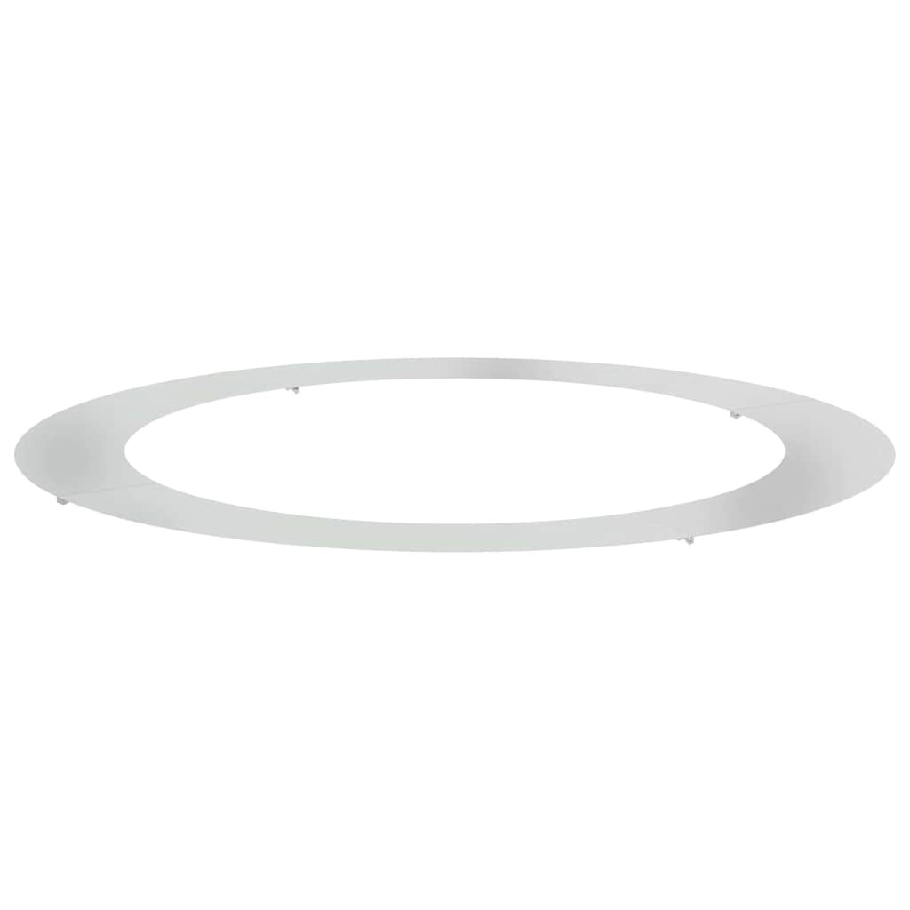 VidaXL geschikt voor platte boomring Zilver Ø90 / 120 cm