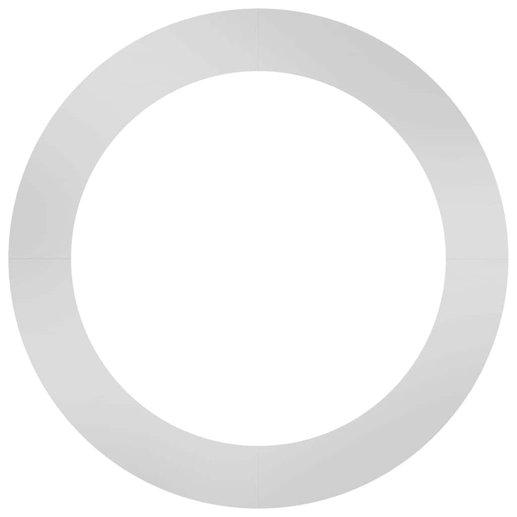 VidaXL geschikt voor platte boomring Zilver Ø90 / 120 cm