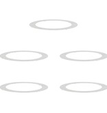 VidaXL geschikt voor platte boomringen 5 pcs Zilver Ø90 / 120 cm