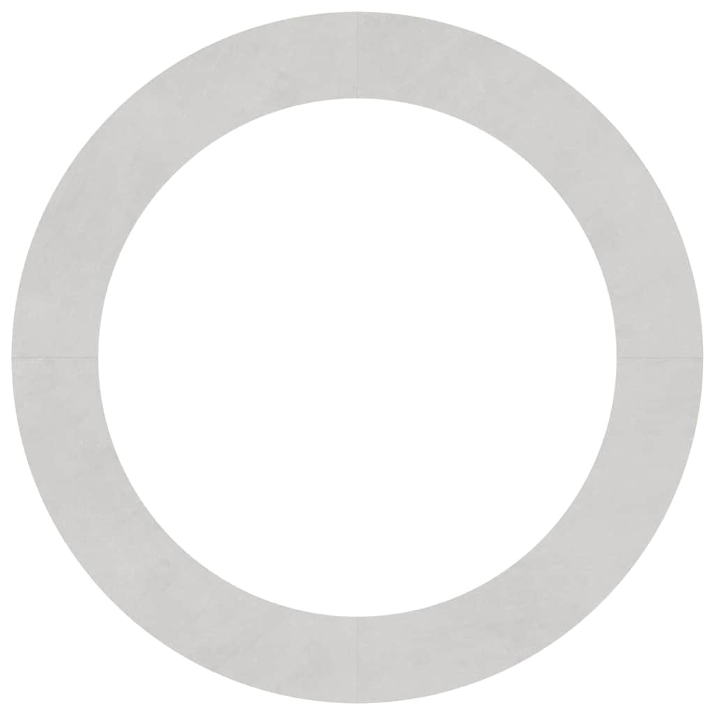 VidaXL geschikt voor platte boomring Zilver Ø90 / 120 cm Roestvrij staal