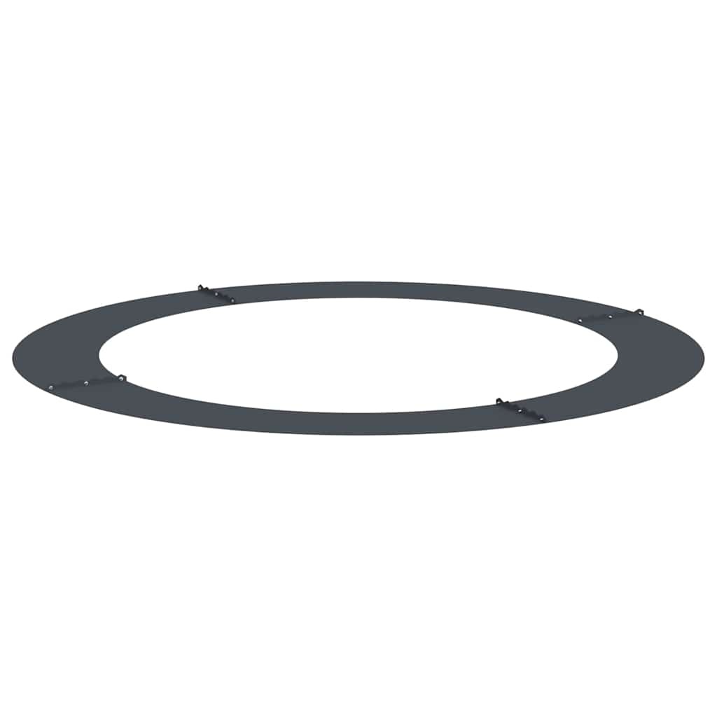 VidaXL geschikt voor platte boomringen 5 pcs Antraciet Ø90 / 120 cm