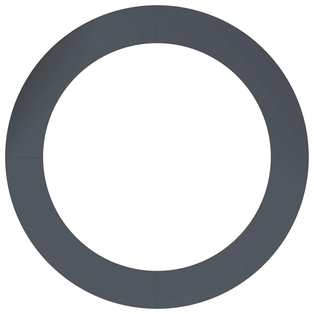 VidaXL geschikt voor platte boomringen 5 pcs Antraciet Ø90 / 120 cm