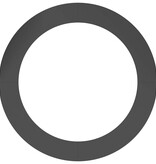 VidaXL geschikt voor platte boomring Zwart Ø90 / 120 cm Staal