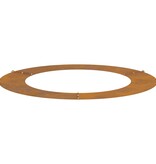 VidaXL geschikt voor platte boomring Bruin Ø60 / 90 cm Cortenstaal