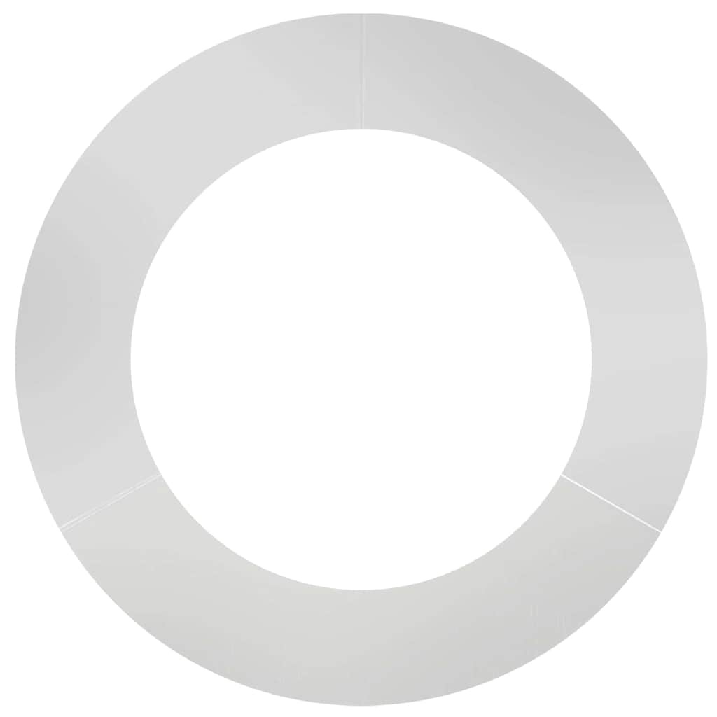 VidaXL geschikt voor platte boomring Zilver Ø60 / 90 cm