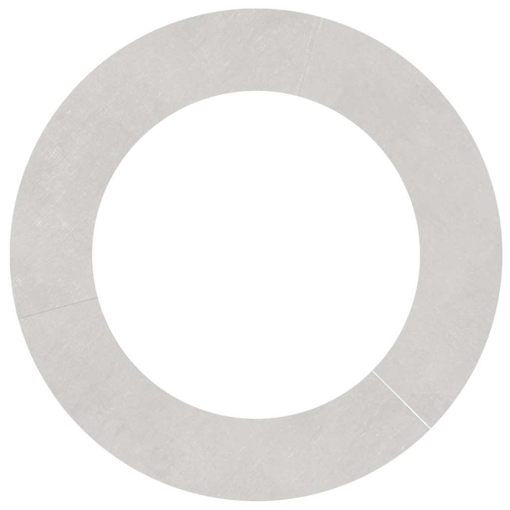 VidaXL geschikt voor platte boomringen 5 pcs Zilver Ø60 / 90 cm