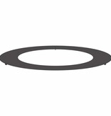 VidaXL geschikt voor platte boomring Zwart Ø60 / 90 cm Staal