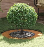 VidaXL geschikt voor platte boomringen 5 pcs Bruin Ø50 / 80 cm