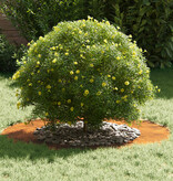 VidaXL geschikt voor platte boomringen 5 pcs Bruin Ø50 / 80 cm