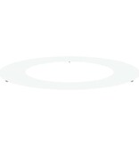 VidaXL geschikt voor platte boomring Wit Ø50 / 80 cm Staal