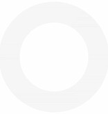 VidaXL geschikt voor platte boomring Wit Ø50 / 80 cm Staal