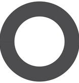 VidaXL geschikt voor platte boomringen 5 pcs Zwart Ø50 / 80 cm Staal