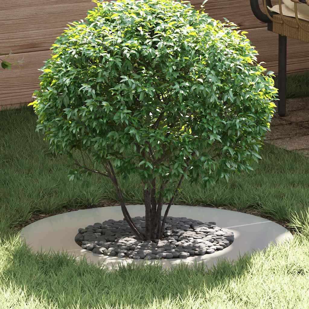 VidaXL geschikt voor platte boomringen 5 pcs Zilver Ø40 / 70 cm