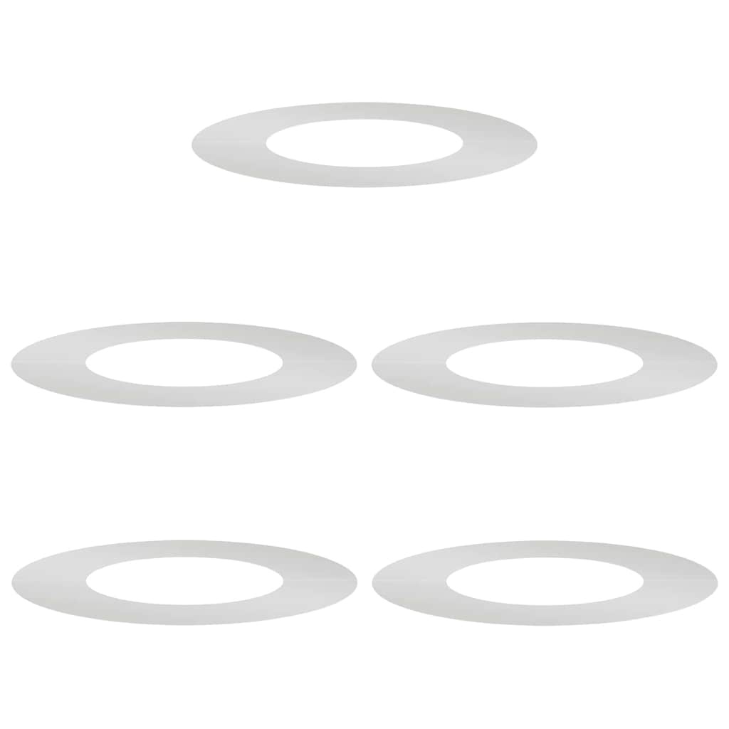 VidaXL geschikt voor platte boomringen 5 pcs Zilver Ø40 / 70 cm