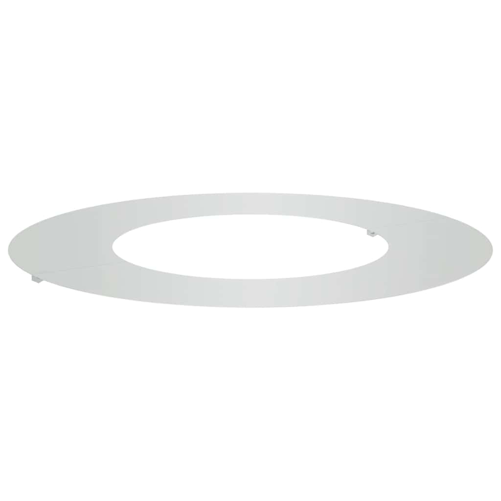 VidaXL geschikt voor platte boomring Zilver Ø40 / 70 cm