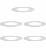 VidaXL geschikt voor platte boomringen 5 pcs Zilver Ø40 / 70 cm