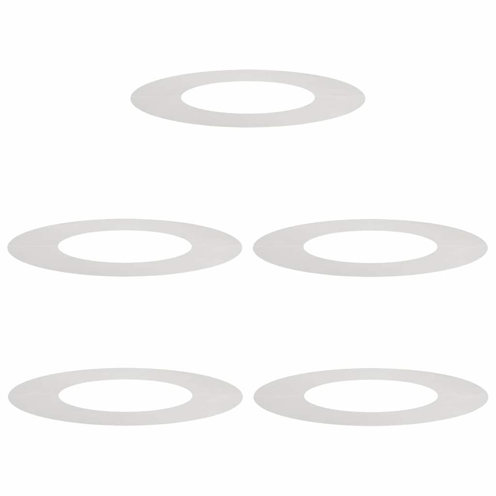 VidaXL geschikt voor platte boomringen 5 pcs Zilver Ø40 / 70 cm