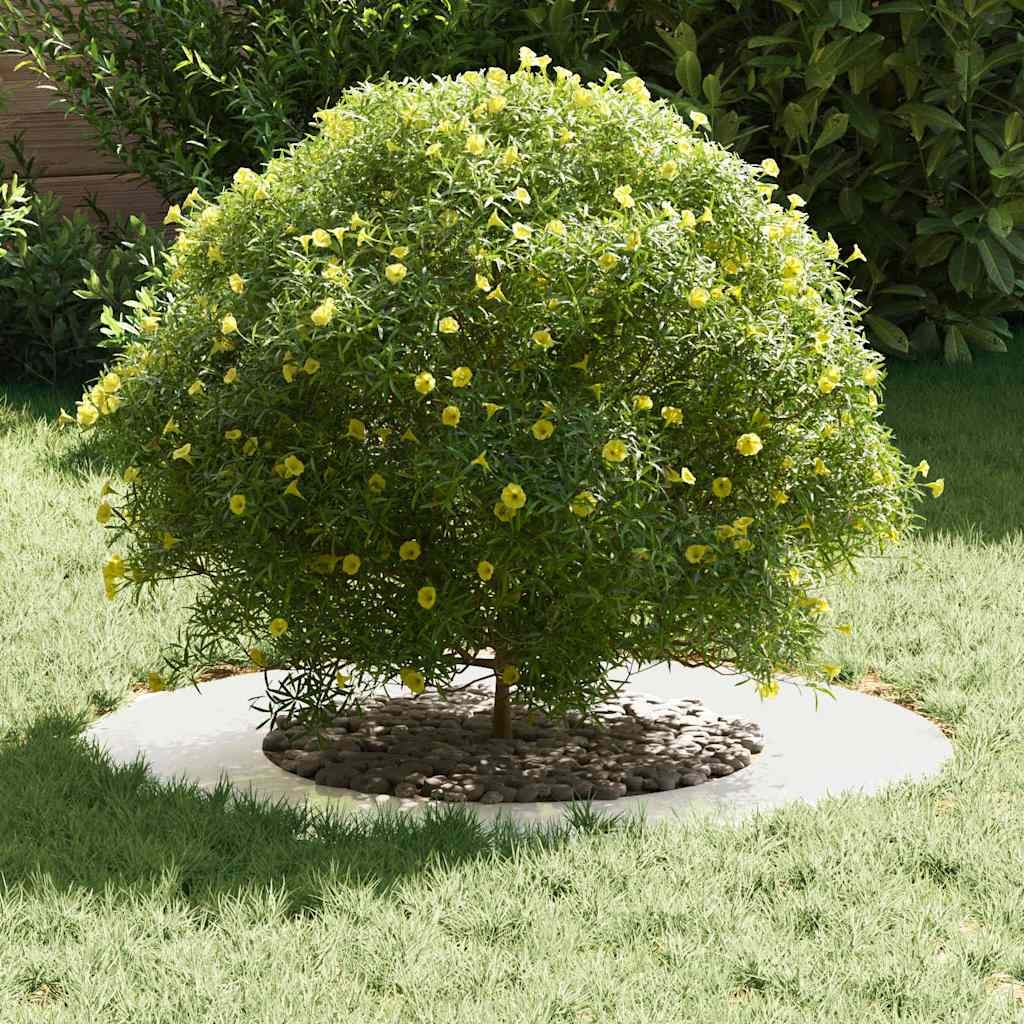 VidaXL geschikt voor platte boomringen 5 pcs Zilver Ø40 / 70 cm