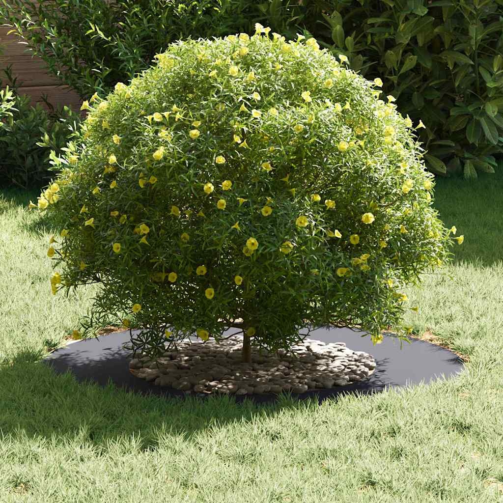 VidaXL geschikt voor platte boomringen 5 pcs Antraciet Ø40 / 70 cm Staal