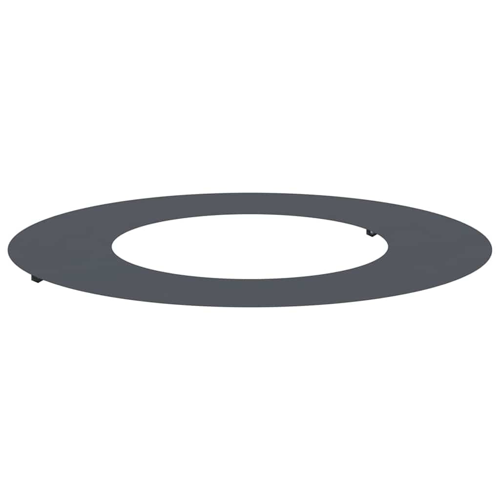 VidaXL geschikt voor platte boomring Antraciet Ø40 / 70 cm Staal