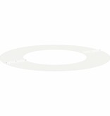 VidaXL geschikt voor platte boomringen 5 pcs Wit Ø40 / 70 cm Staal