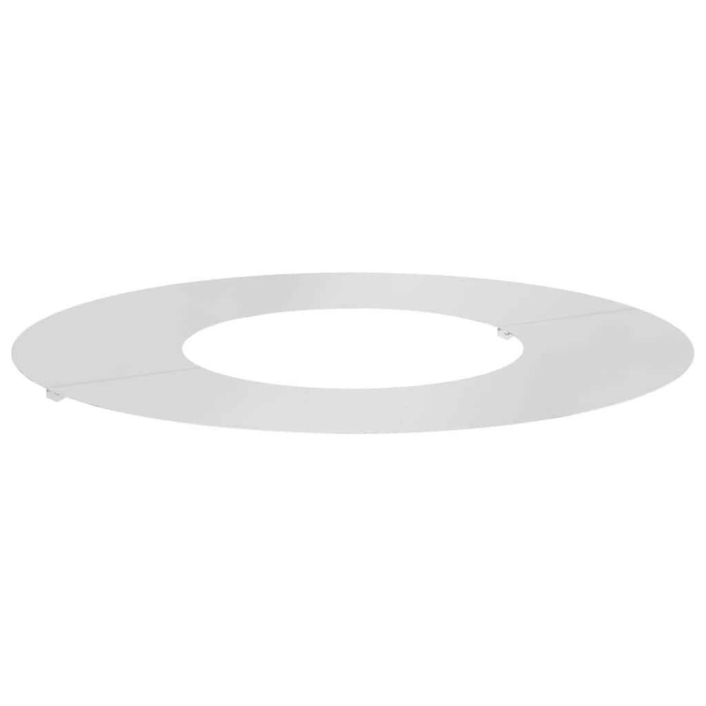 VidaXL geschikt voor platte boomring Zilver Ø30 / 60 cm