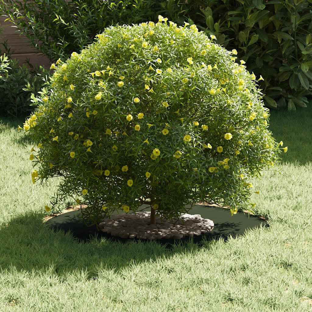 VidaXL geschikt voor platte boomring Olijfgroen Ø30 / 60 cm Staal