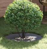 VidaXL geschikt voor platte boomringen 5 pcs Antraciet Ø30 / 60 cm Staal