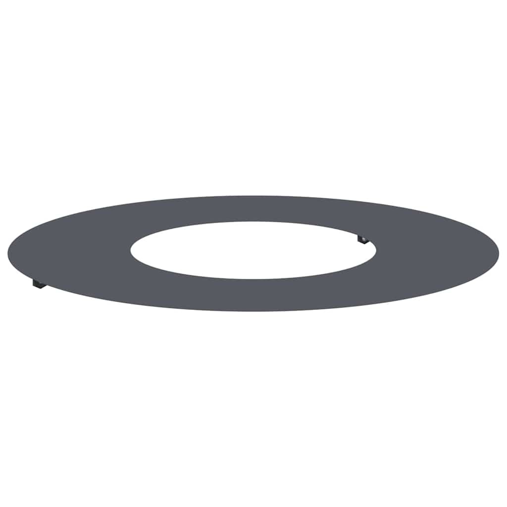 VidaXL geschikt voor platte boomring Antraciet Ø30 / 60 cm Staal