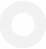 VidaXL geschikt voor platte boomring Wit Ø30 / 60 cm Staal