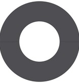 VidaXL geschikt voor platte boomringen 5 pcs Zwart Ø30 / 60 cm Staal