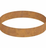 VidaXL Tuin Bloempot Bruin 120 x 120 x 20 cm Cortenstaal