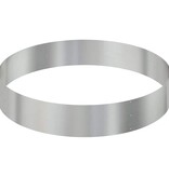 VidaXL Tuin Bloempot Zilver 120 x 120 x 20 cm Gegalvaniseerd staal