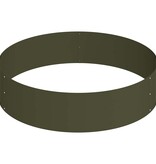 VidaXL Tuin Bloempot Olijf Groen 90 x 90 x 20 cm Koudgewalst staal