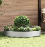 VidaXL Tuinplantbakken 5 pcs Zilver 120 x 120 x 20 cm