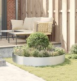 VidaXL Tuinplantbakken 5 pcs Zilver 120 x 120 x 20 cm