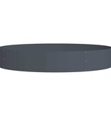 VidaXL Tuinplantbakken 5 pcs Antraciet 120 x 120 x 20 cm Staal