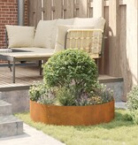 VidaXL Tuin Bloempot 5 pcs Bruin 80 x 80 x 20 cm Cortenstaal